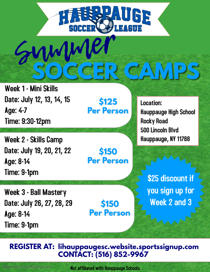 Hauppauge Soccer League