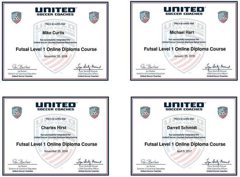 Futsal Level 1 Online Diploma Futsal Level 1 Online Diploma
